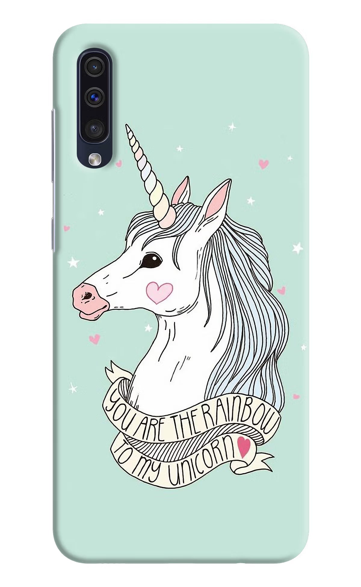 Unicorn Wallpaper Samsung A50/A50s/A30s Hard Case Back Cover by Casekaro