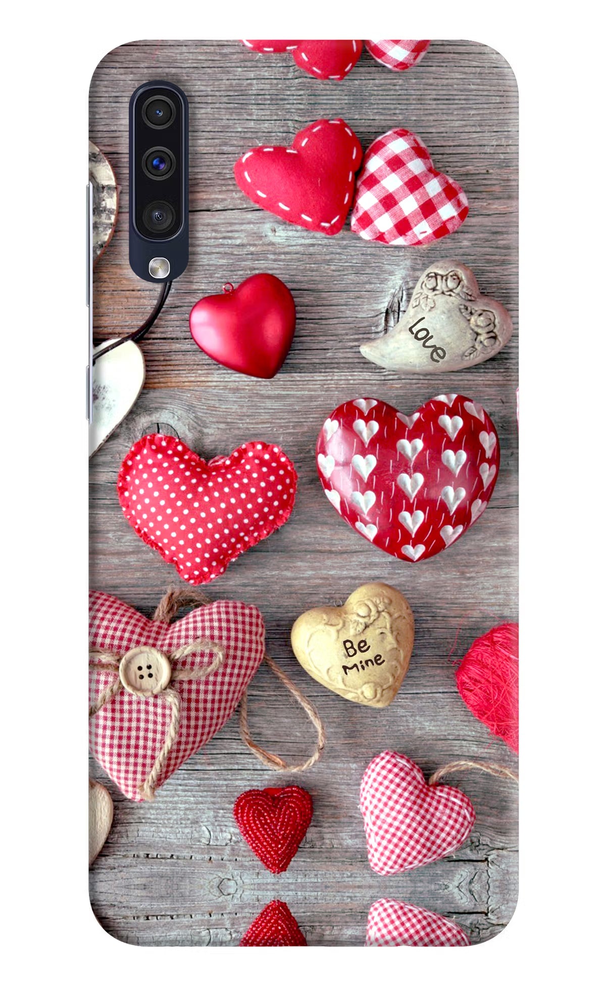 Love Wallpaper Samsung A50/A50s/A30s Hard Case Back Cover by Casekaro