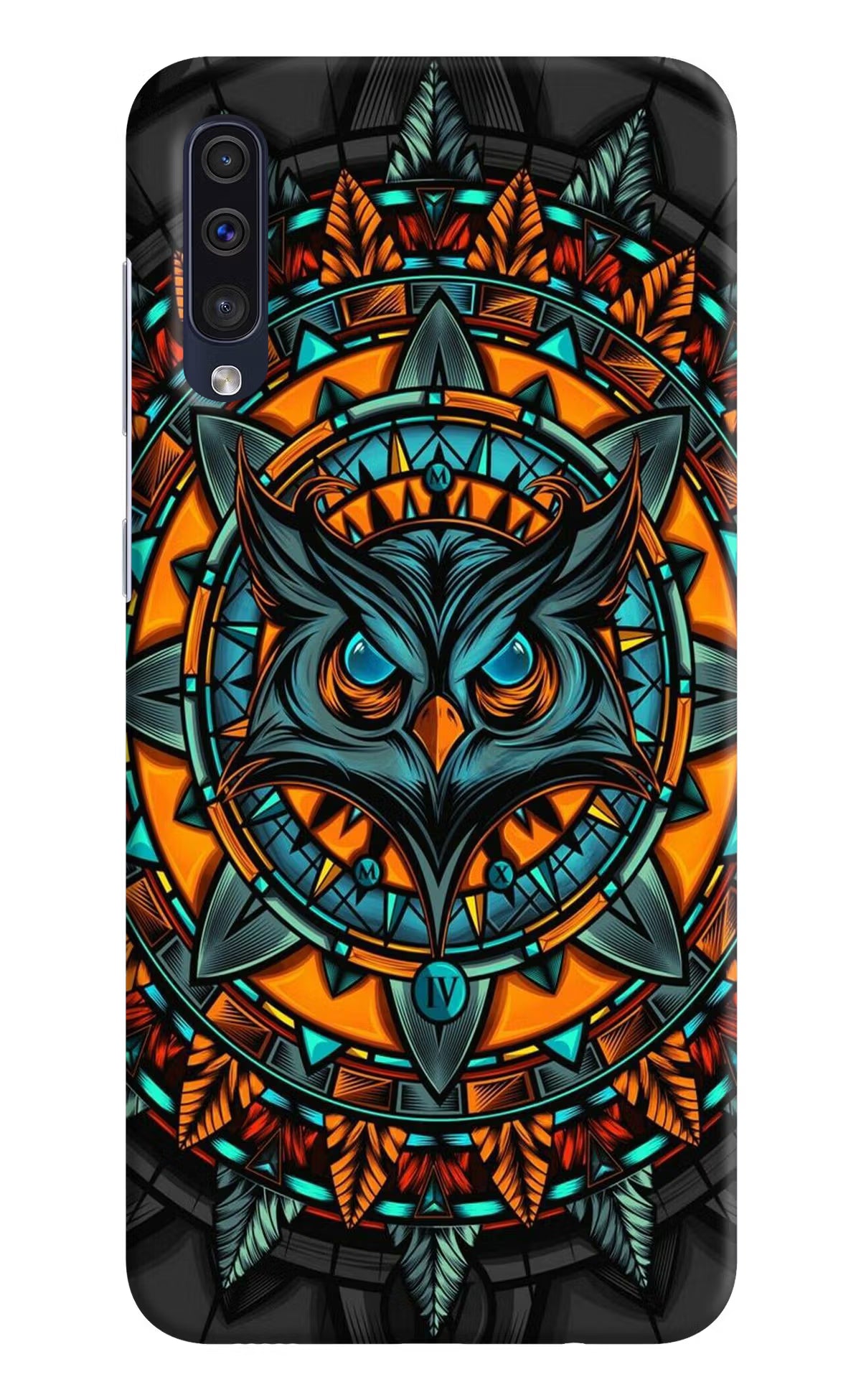 Angry Owl Art Samsung A50/A50s/A30s Hard Case Back Cover by Casekaro