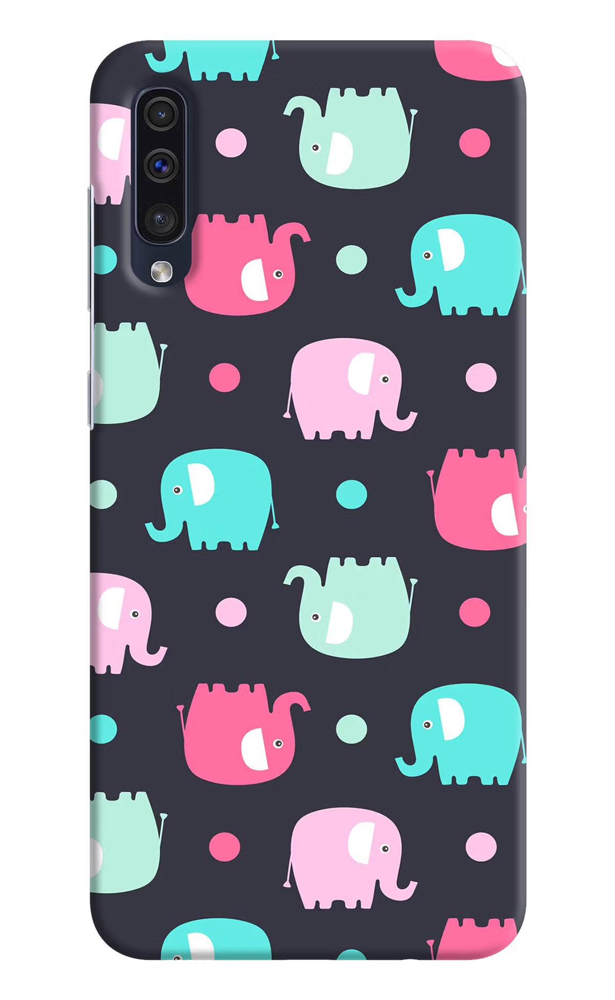 Elephants Samsung A50/A50s/A30s Hard Case Back Cover by Casekaro