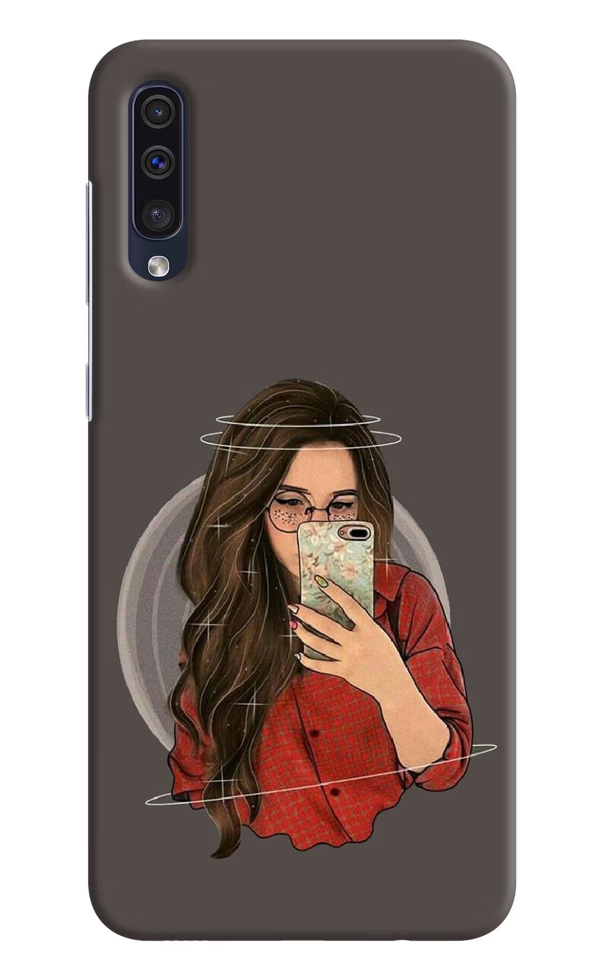 Selfie Queen Samsung A50/A50s/A30s Hard Case Back Cover by Casekaro