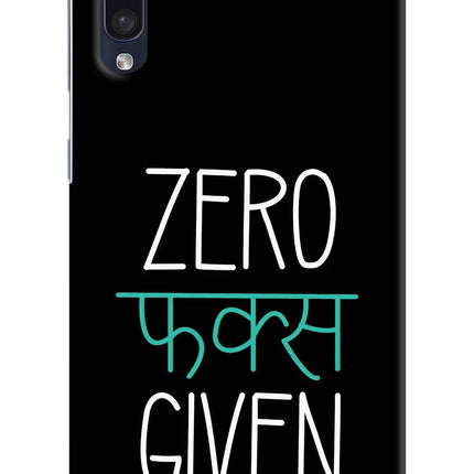 Zero Fucks Given Samsung A50/A50s/A30s Hard Case Back Cover by Casekaro