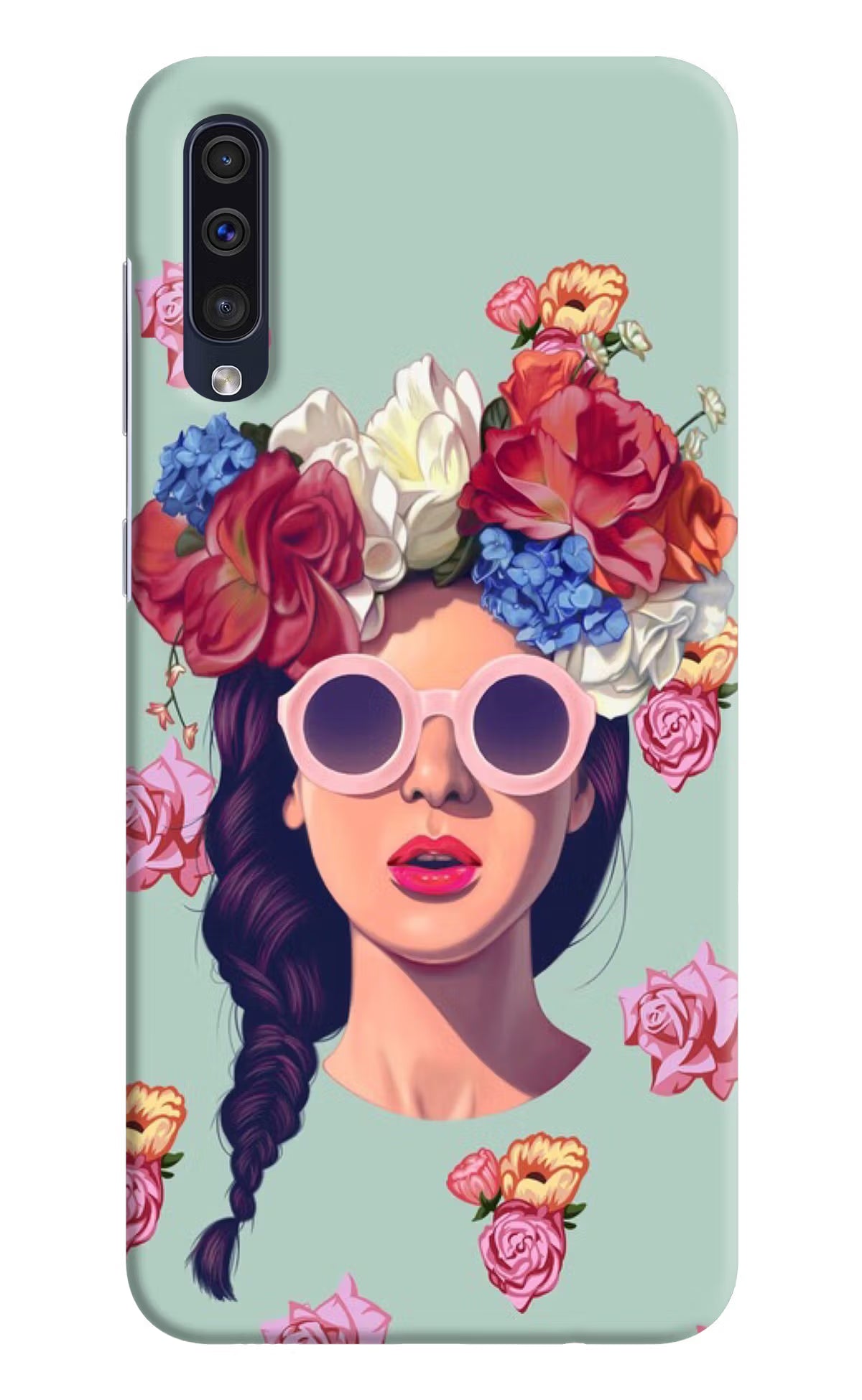 Pretty Girl Samsung A50/A50s/A30s Hard Case Back Cover by Casekaro