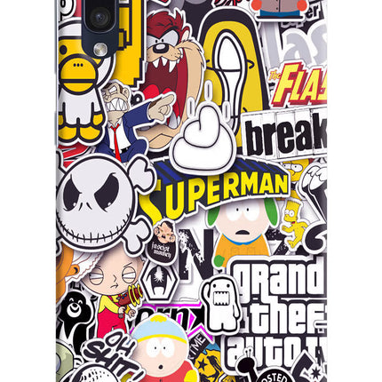 Sticker Bomb Samsung A50/A50s/A30s Hard Case Back Cover by Casekaro