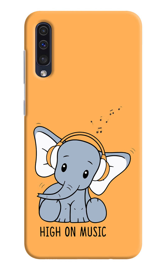 High On Music Samsung A50/A50s/A30s Hard Case Back Cover by Casekaro