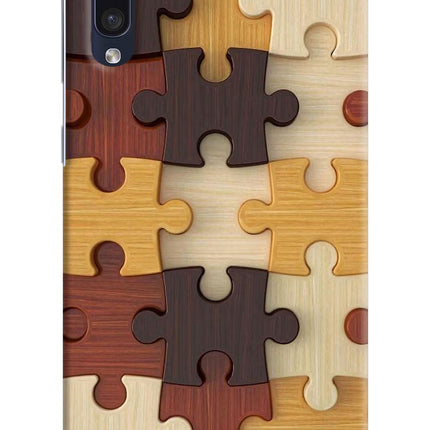 Wooden Puzzle Samsung A50/A50s/A30s Hard Case Back Cover by Casekaro