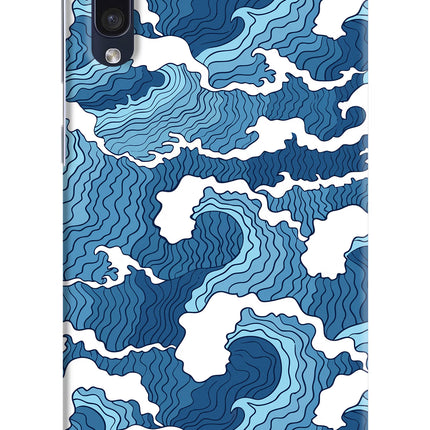 Blue Waves Samsung A50/A50s/A30s Hard Case Back Cover by Casekaro