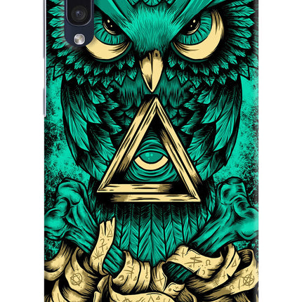 Green Owl Samsung A50/A50s/A30s Hard Case Back Cover by Casekaro