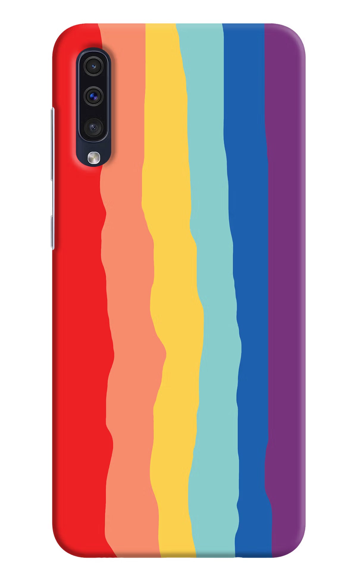 Rainbow Samsung A50/A50s/A30s Hard Case Back Cover by Casekaro
