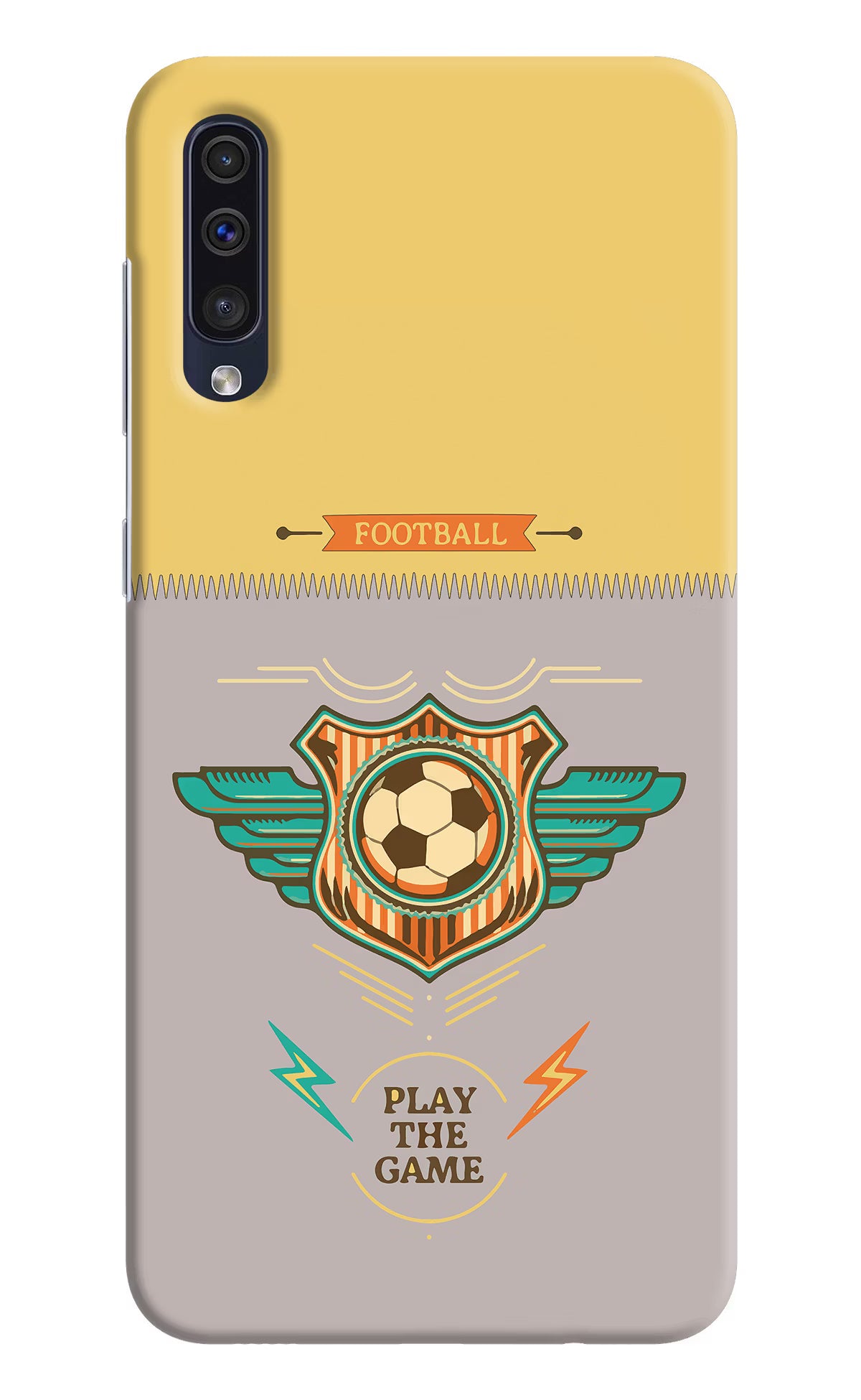 Football Samsung A50/A50s/A30s Hard Case Back Cover by Casekaro
