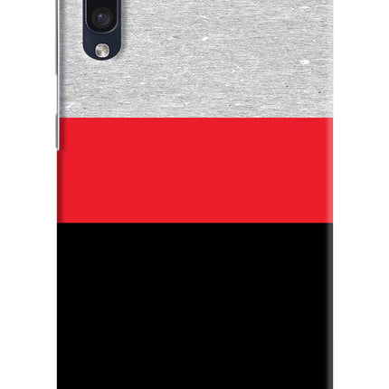 Tri Color Pattern Samsung A50/A50s/A30s Hard Case Back Cover by Casekaro