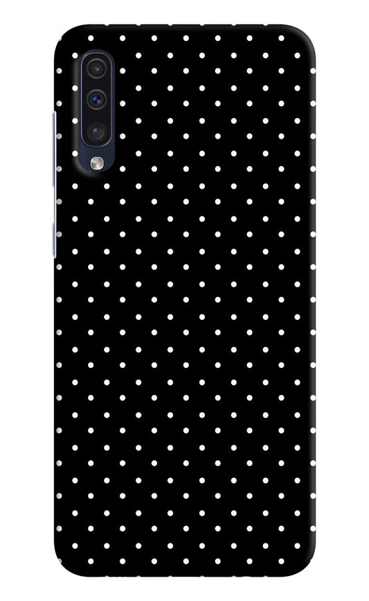 White Dots Samsung A50/A50s/A30s Hard Case Back Cover by Casekaro