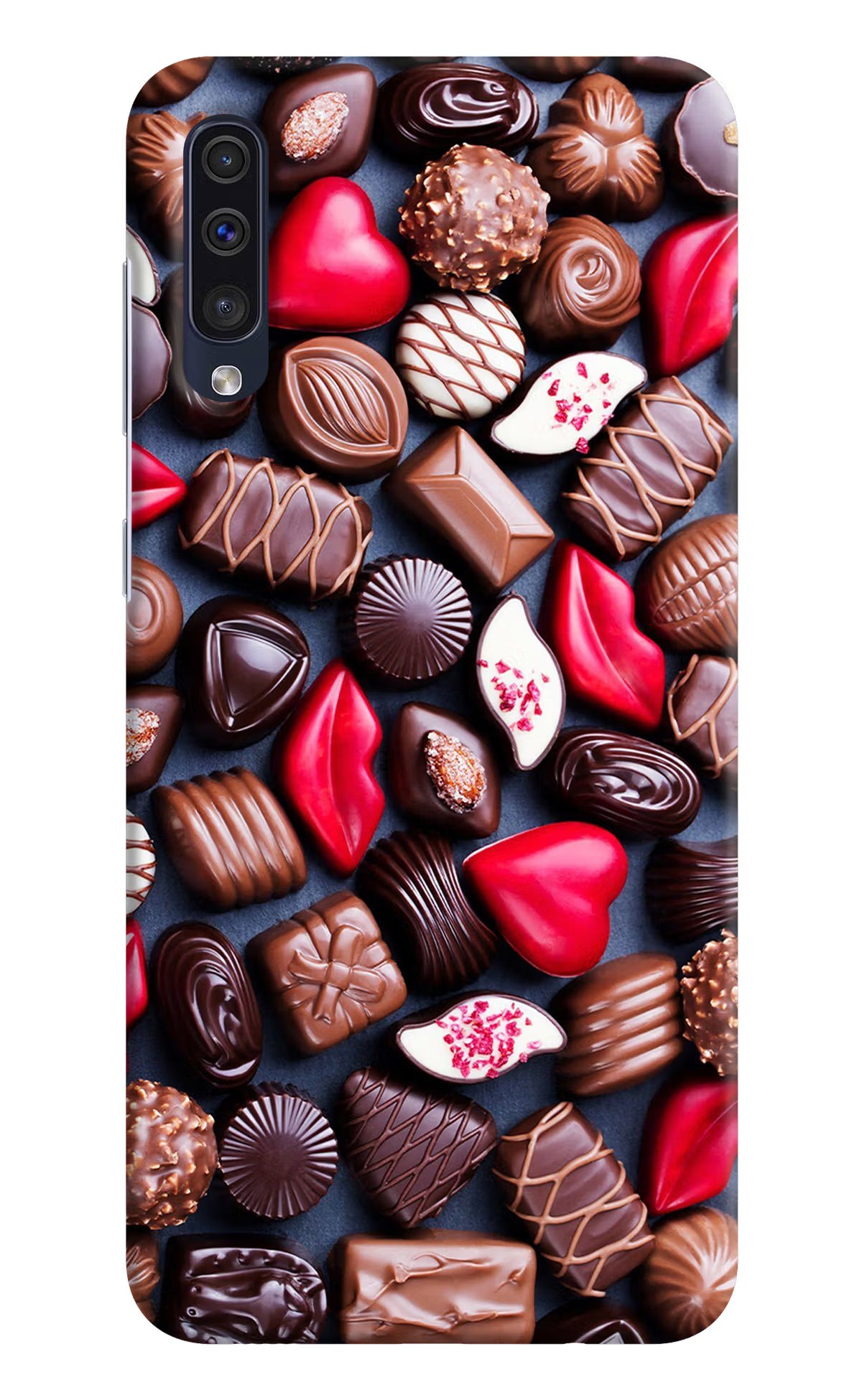 Chocolates Samsung A50/A50s/A30s Hard Case Back Cover by Casekaro