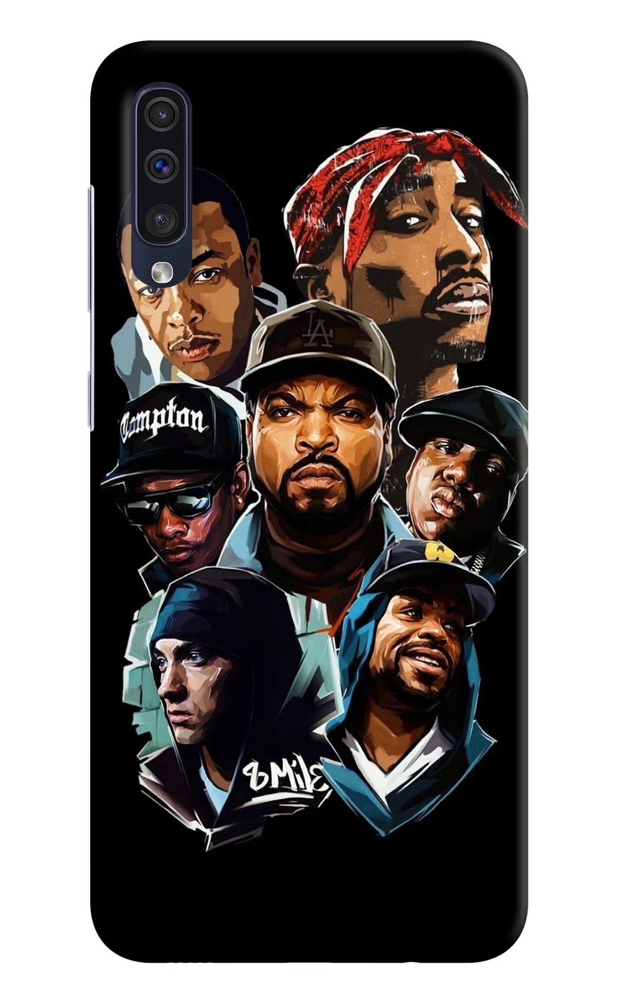 Rappers Samsung A50/A50s/A30s Hard Case Back Cover by Casekaro