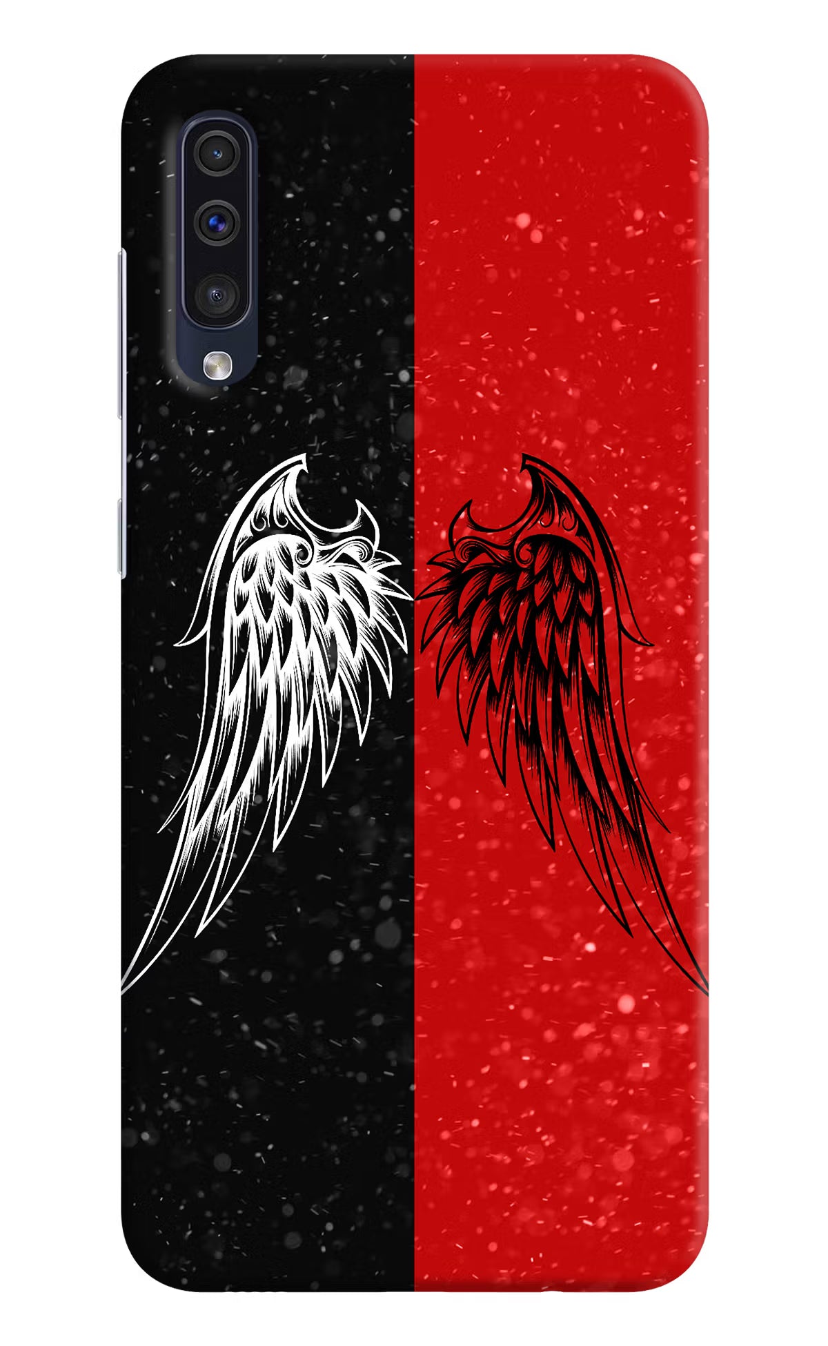 Wings Samsung A50/A50s/A30s Hard Case Back Cover by Casekaro