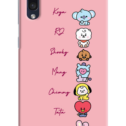 BTS names Samsung A50/A50s/A30s Hard Case Back Cover by Casekaro