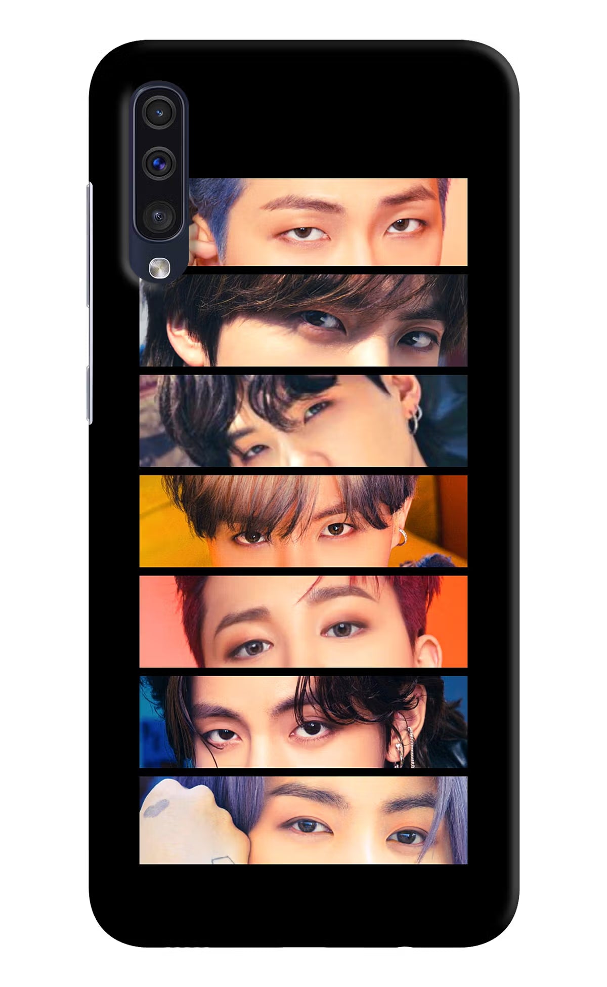 BTS Eyes Samsung A50/A50s/A30s Hard Case Back Cover by Casekaro