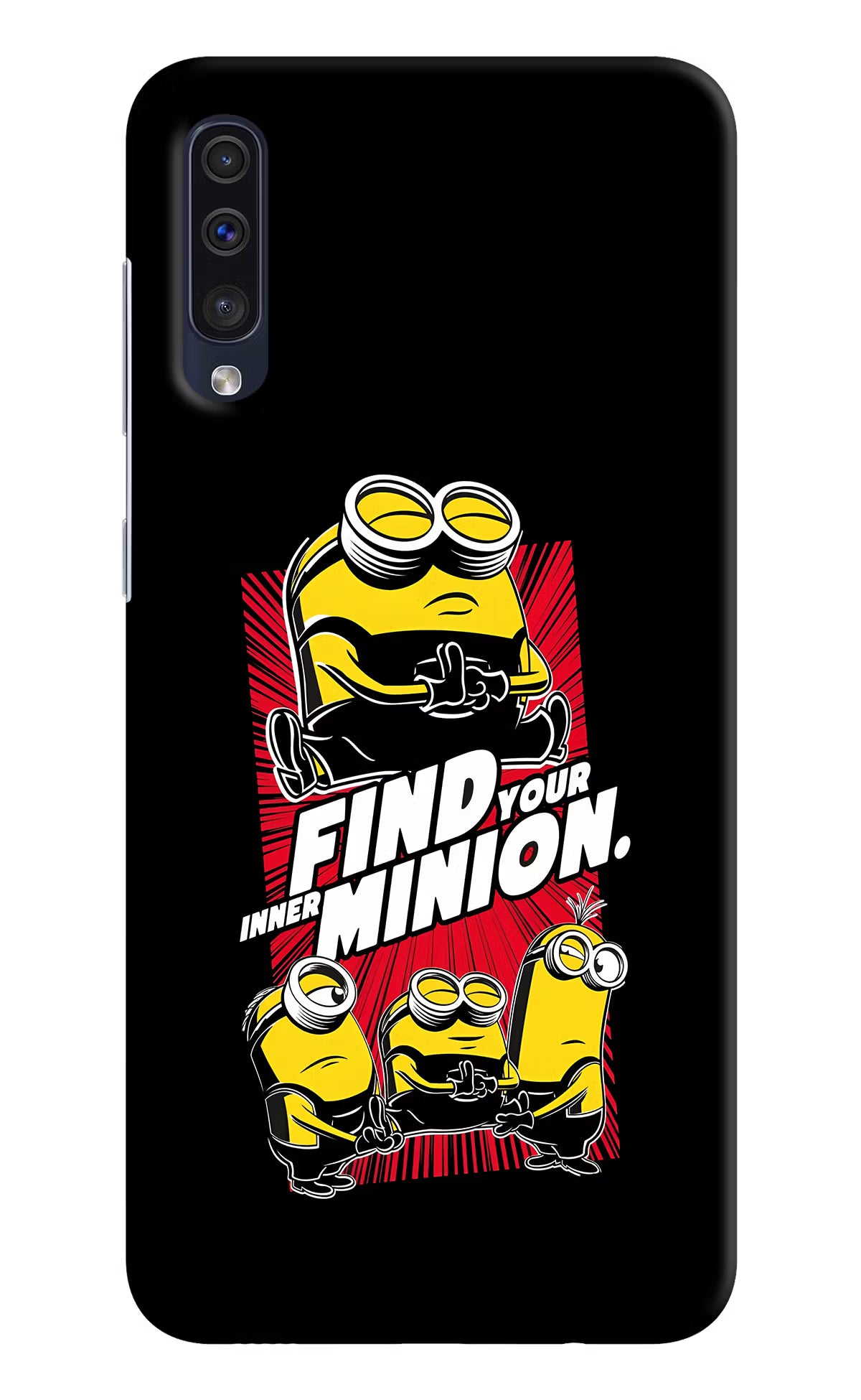 Find your inner Minion Samsung A50/A50s/A30s Hard Case Back Cover by Casekaro