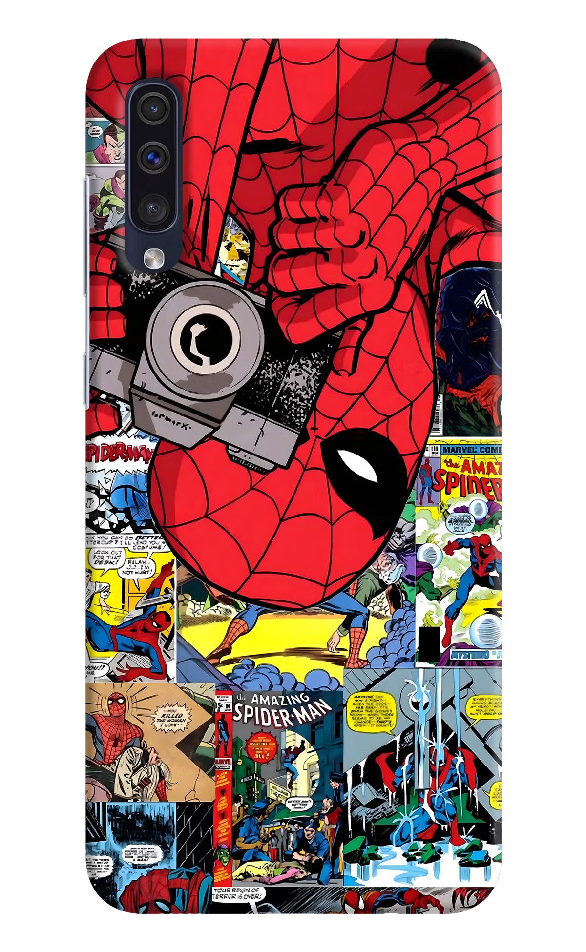 Spider Man Samsung A50/A50s/A30s Hard Case Back Cover by Casekaro