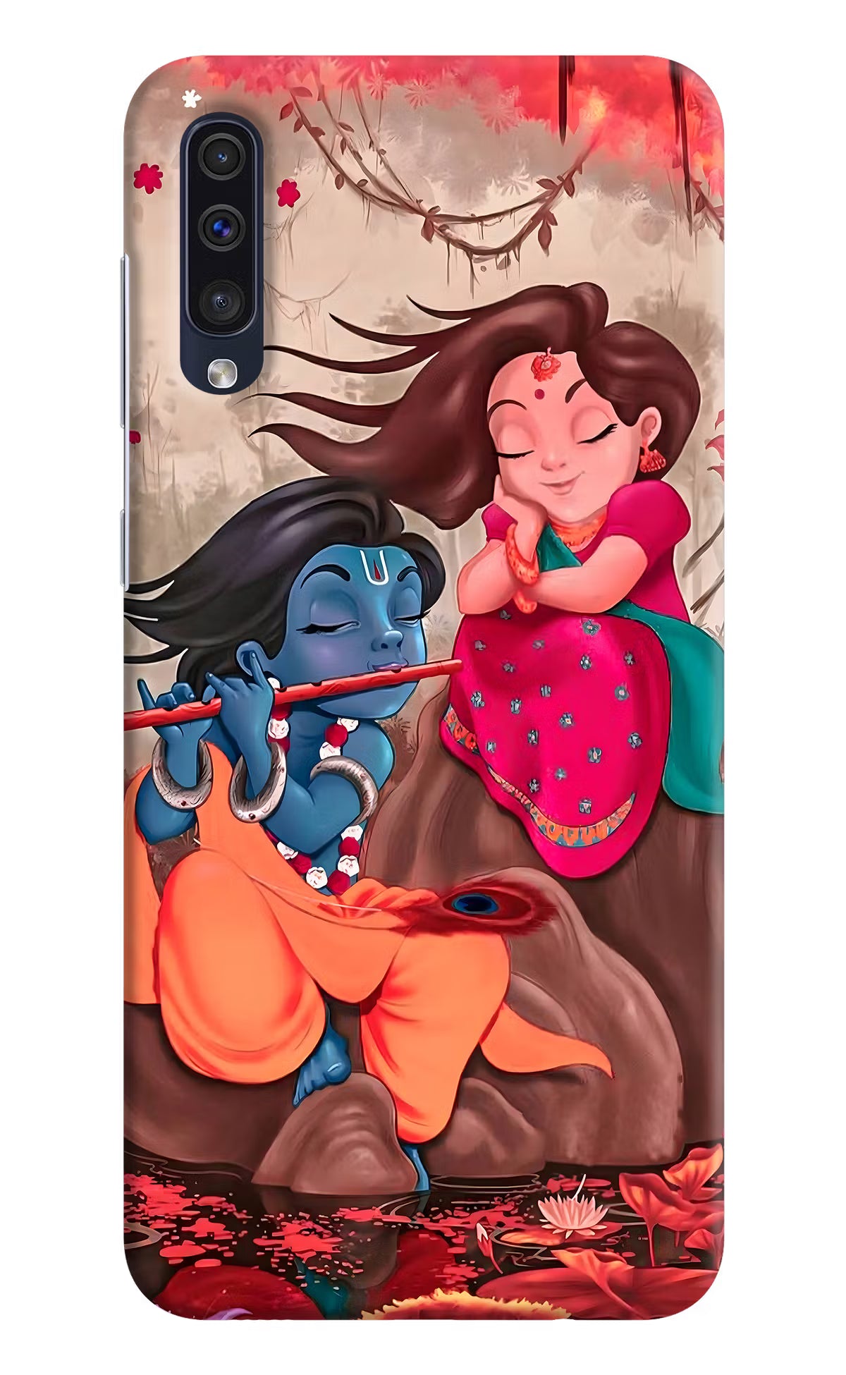 Radhe Krishna Samsung A50/A50s/A30s Hard Case Back Cover by Casekaro