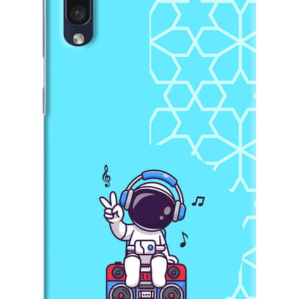 Cute Astronaut Chilling Samsung A50/A50s/A30s Hard Case Back Cover by Casekaro