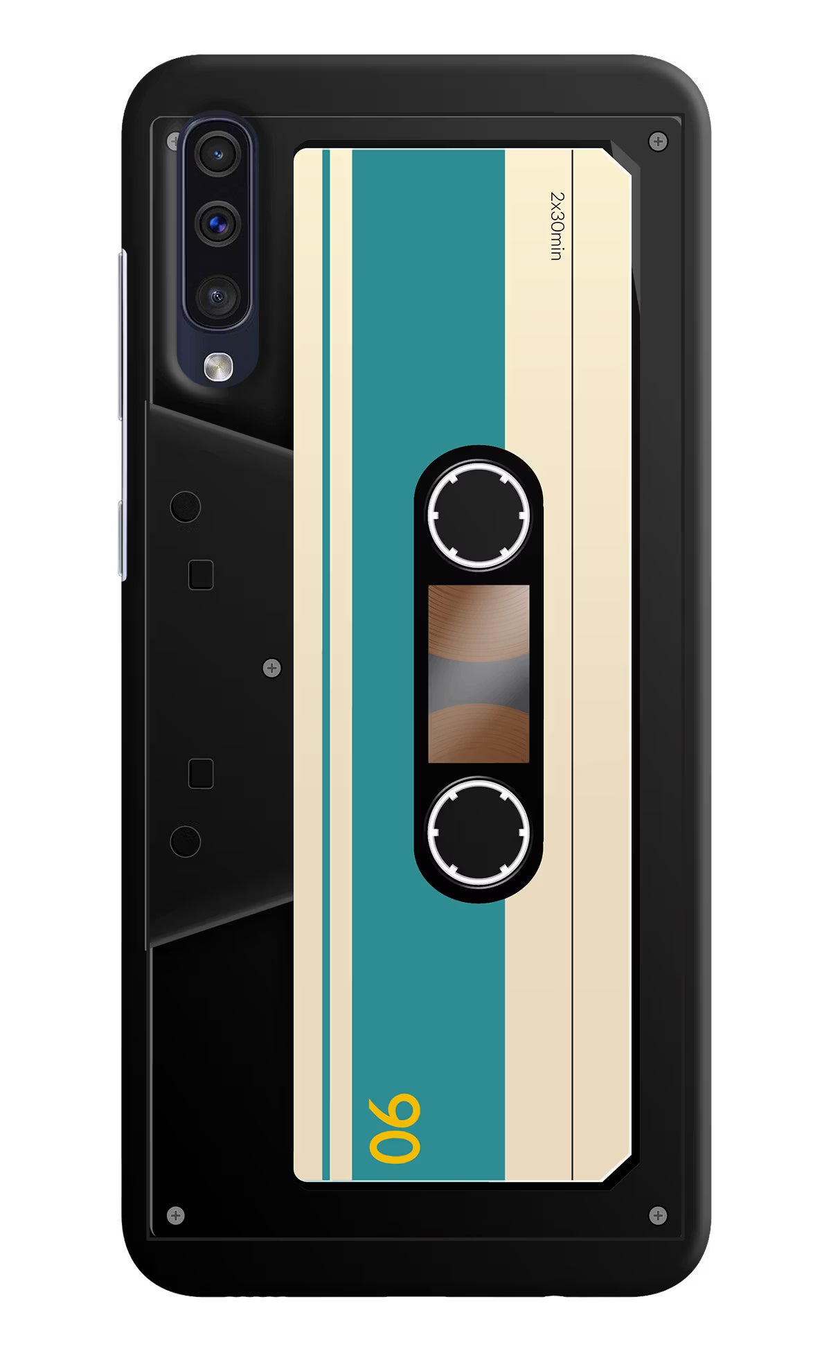 Cassette Samsung A50/A50s/A30s Hard Case Back Cover by Casekaro