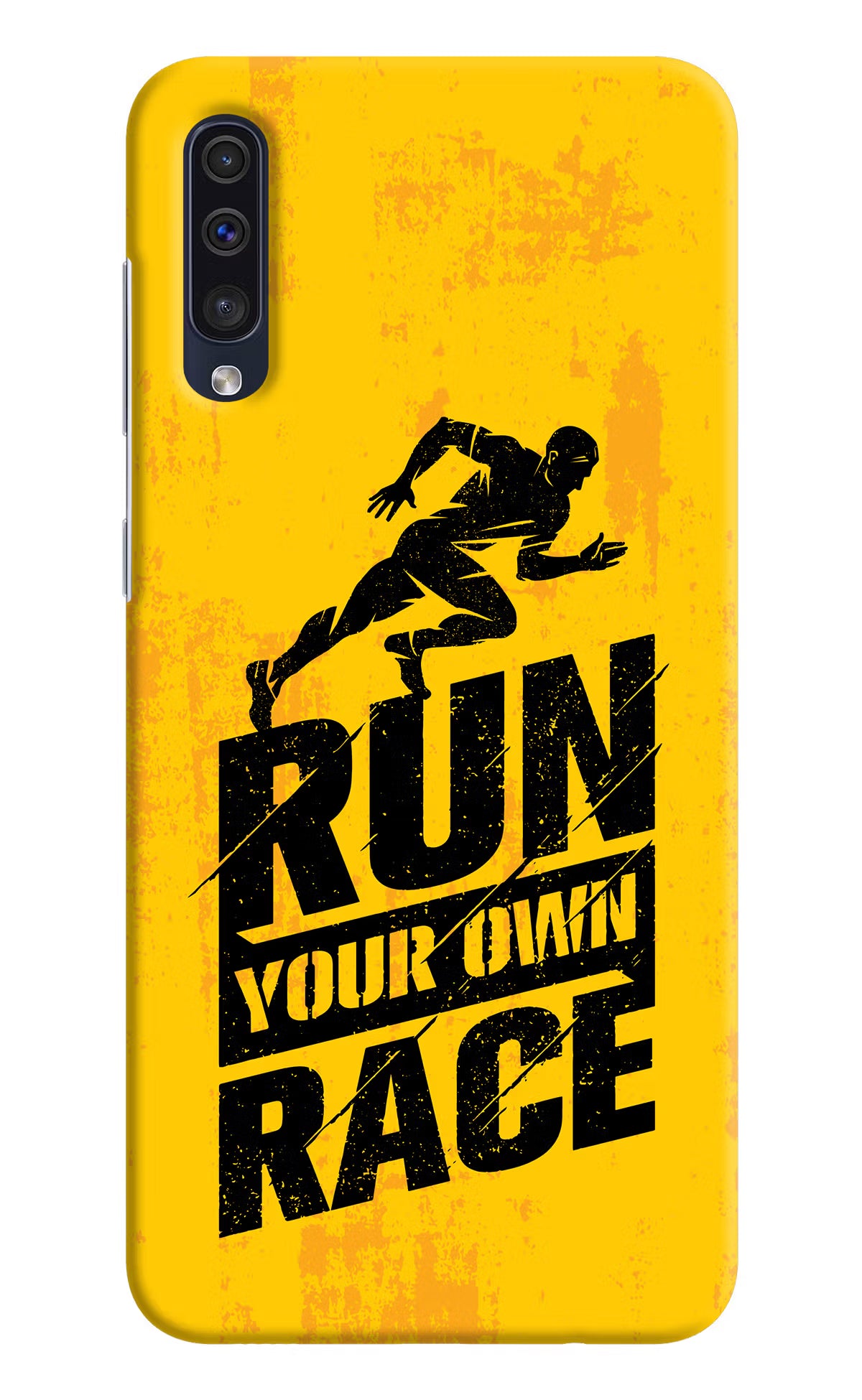 Run Your Own Race Samsung A50/A50s/A30s Hard Case Back Cover by Casekaro