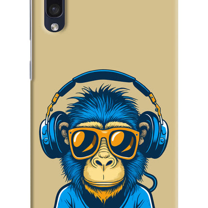 Monkey Headphone Samsung A50/A50s/A30s Hard Case Back Cover by Casekaro