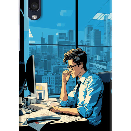 Focused Hustler (AI Generated) Samsung A50/A50s/A30s Hard Case Back Cover by Casekaro