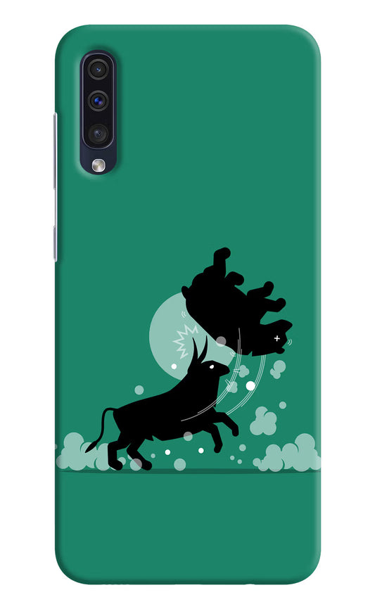 Bull Conqueror Samsung A50/A50s/A30s Hard Case Back Cover by Casekaro