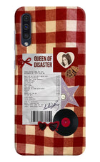 Queen of Disaster Samsung A50/A50s/A30s Hard Case Back Cover by Casekaro