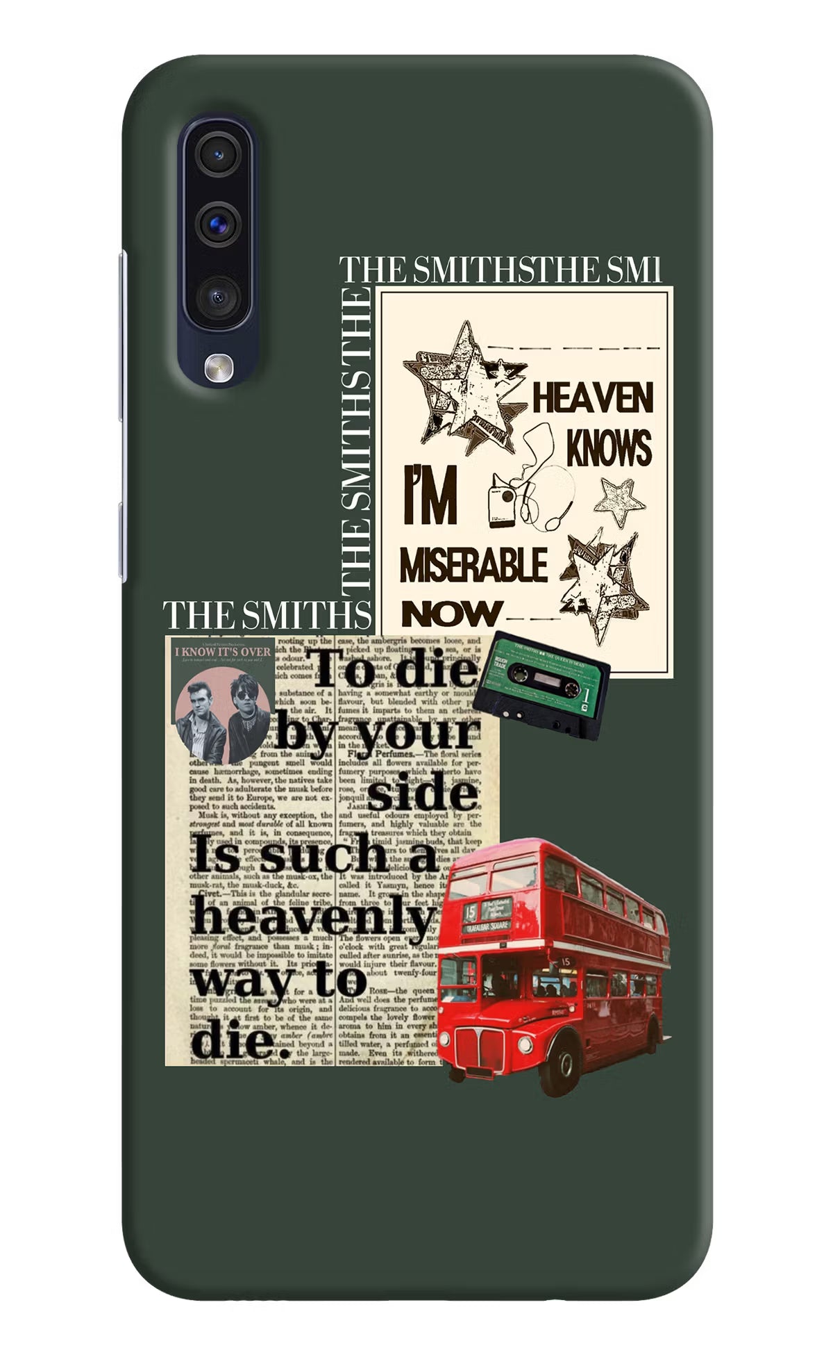 The Smiths Samsung A50/A50s/A30s Hard Case Back Cover by Casekaro