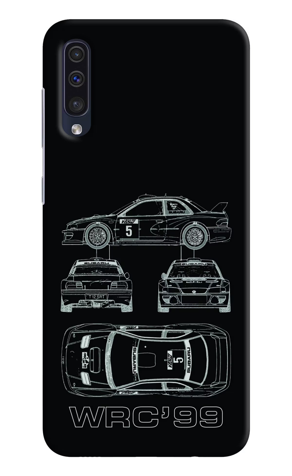 WRC'99 Samsung A50/A50s/A30s Hard Case Back Cover by Casekaro