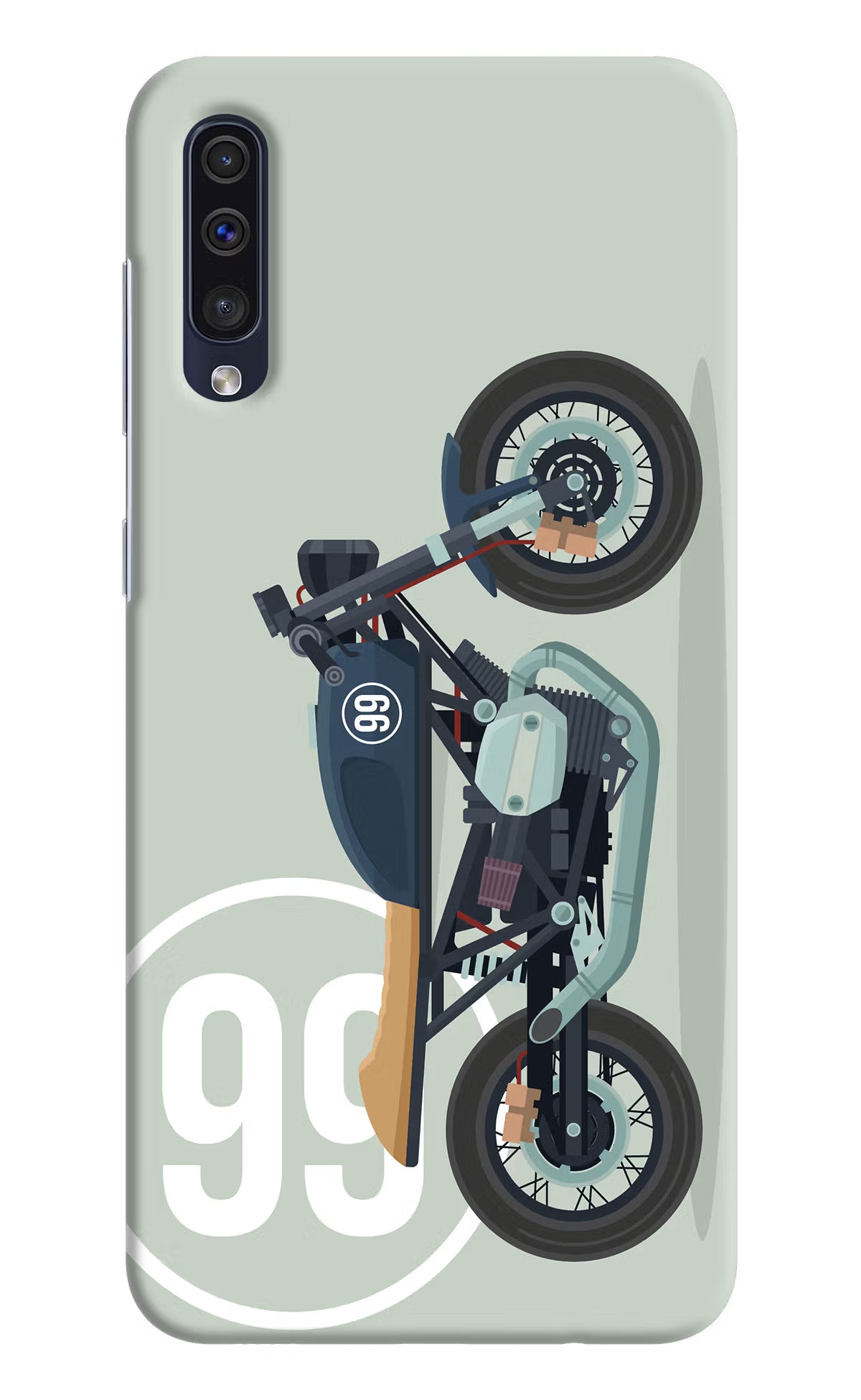Classic Cafe Racer 99 Samsung A50/A50s/A30s Hard Case Back Cover by Casekaro