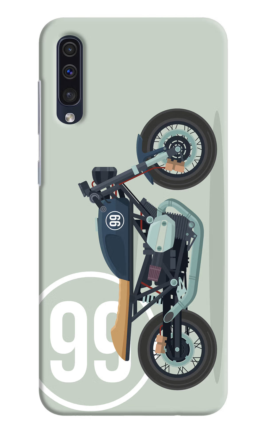 Classic Cafe Racer 99 Samsung A50/A50s/A30s Back Cover, Hard case