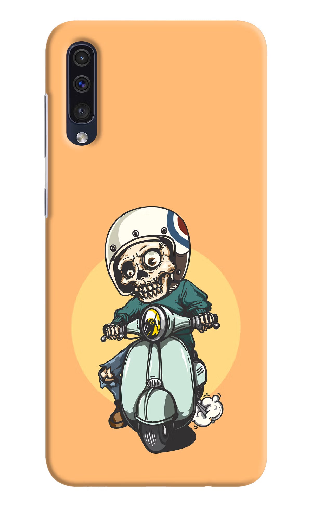 Undead Biker Samsung A50/A50s/A30s Hard Case Back Cover by Casekaro
