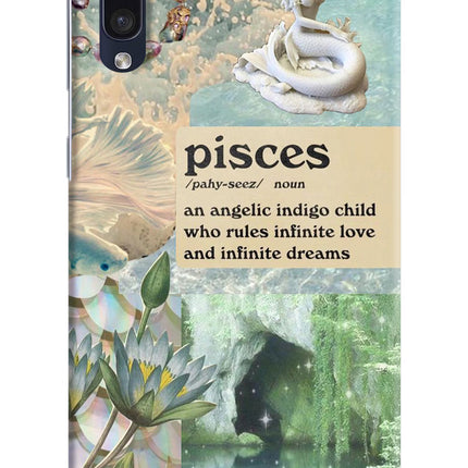 Pisces Zodiac Samsung A50/A50s/A30s Hard Case Back Cover by Casekaro