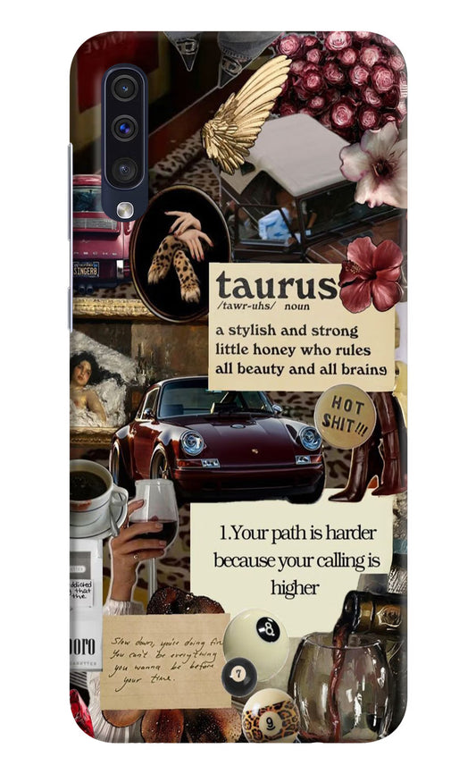 Taurus Zodiac Samsung A50/A50s/A30s Hard Case Back Cover by Casekaro