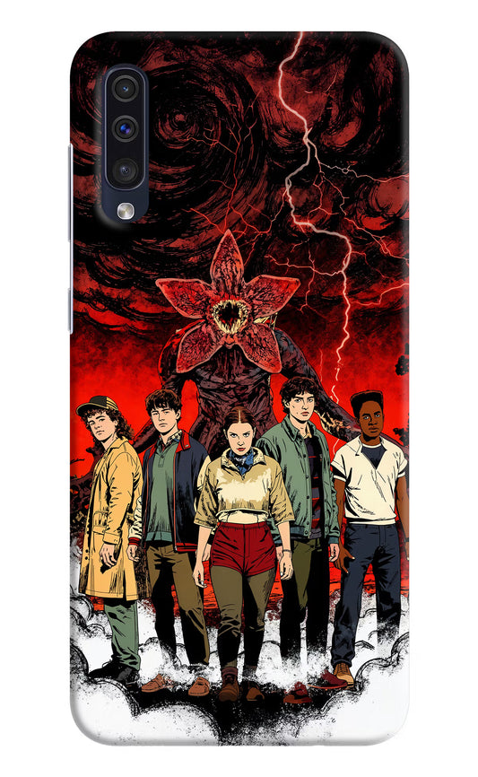 Ordinary Things Characters Samsung A50/A50s/A30s Hard Case Back Cover by Casekaro