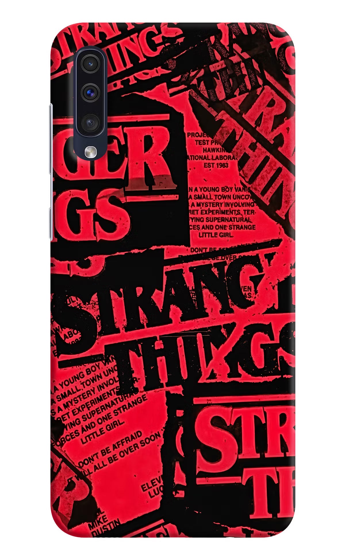 Ordinary Things Samsung A50/A50s/A30s Hard Case Back Cover by Casekaro