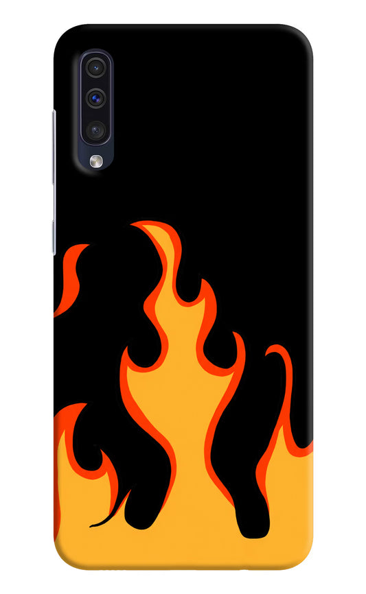 Fired Up – Black Samsung A50/A50s/A30s Hard Case Back Cover by Casekaro