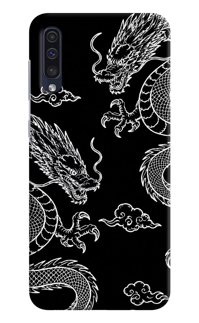 Twin Dragons Samsung A50/A50s/A30s Hard Case Back Cover by Casekaro