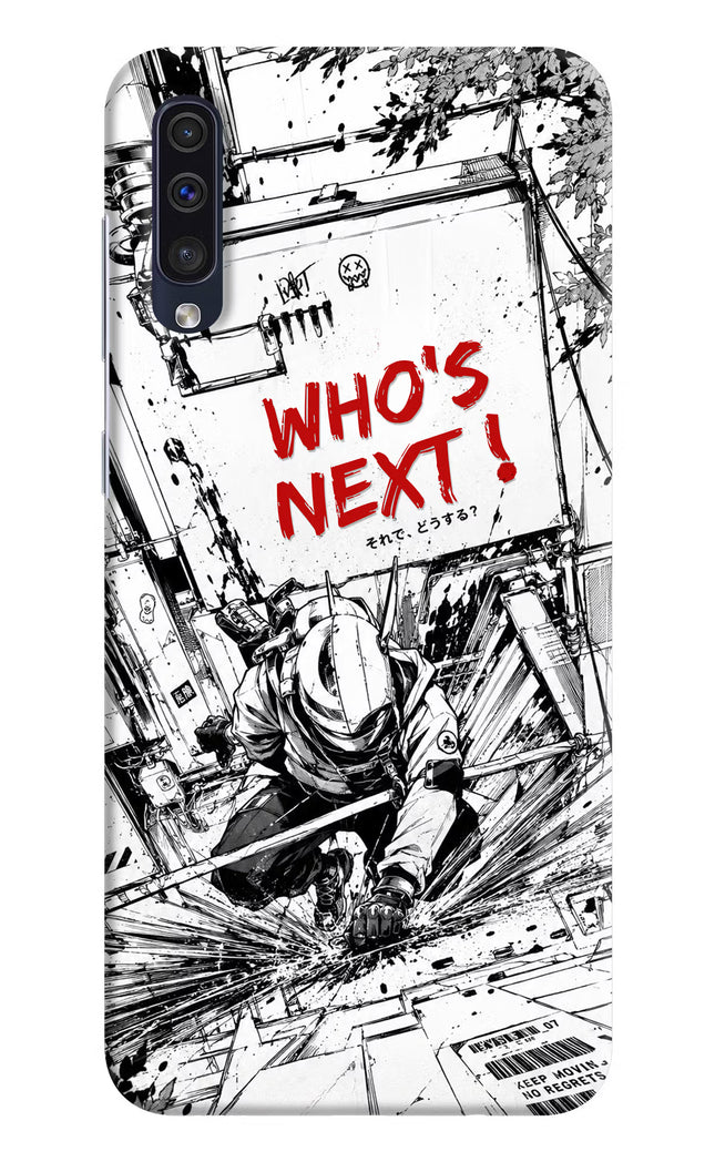 Who's Next Samsung A50/A50s/A30s Hard Case Back Cover by Casekaro