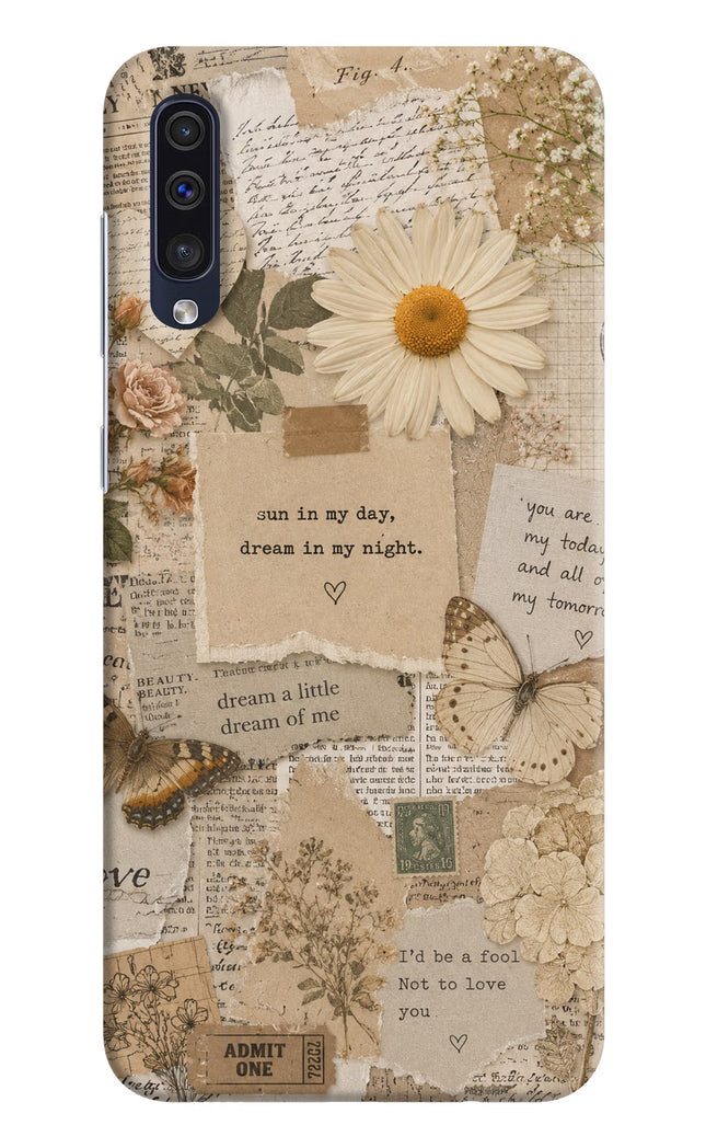 Vintage case Samsung A50/A50s/A30s Hard Case Back Cover by Casekaro