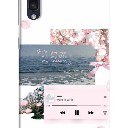 Wave to earth Samsung A50/A50s/A30s Hard Case Back Cover by Casekaro