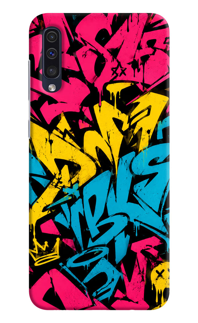 Graffiti Vibe Samsung A50/A50s/A30s Hard Case Back Cover by Casekaro