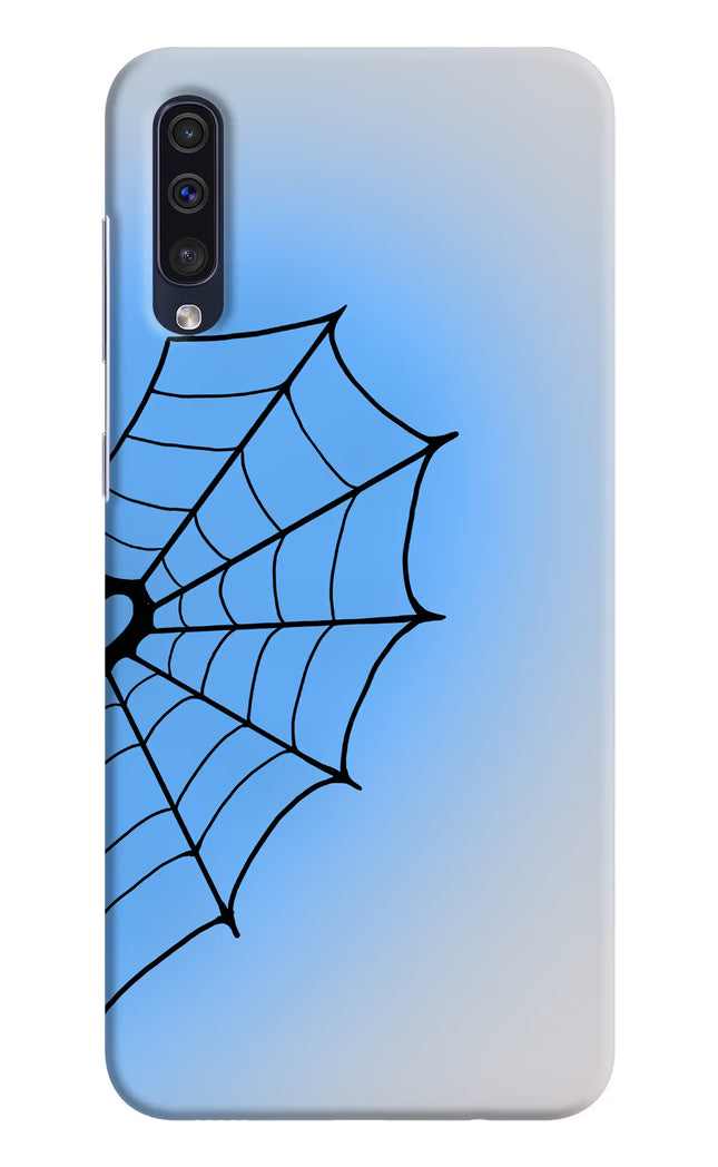Blue Web Samsung A50/A50s/A30s Hard Case Back Cover by Casekaro