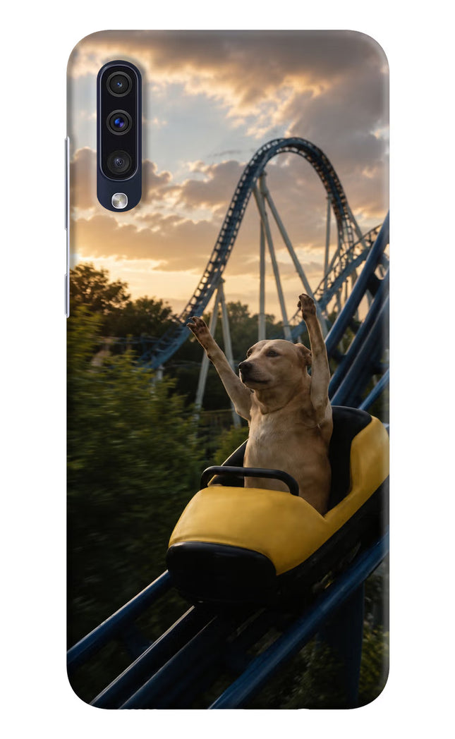 Rollercoaster Dog Samsung A50/A50s/A30s Hard Case Back Cover by Casekaro