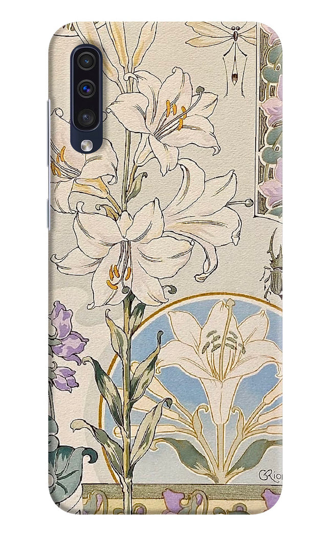 White Lily Samsung A50/A50s/A30s Hard Case Back Cover by Casekaro