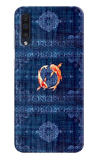 Koi Blue Samsung A50/A50s/A30s Hard Case Back Cover by Casekaro